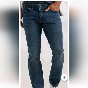 Mens Lee Extreme Motion MVP Jeans Straight Leg Nash 40 X 29